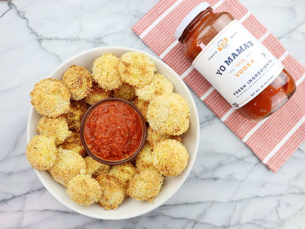 Vodka Crispy Baked Ravioli